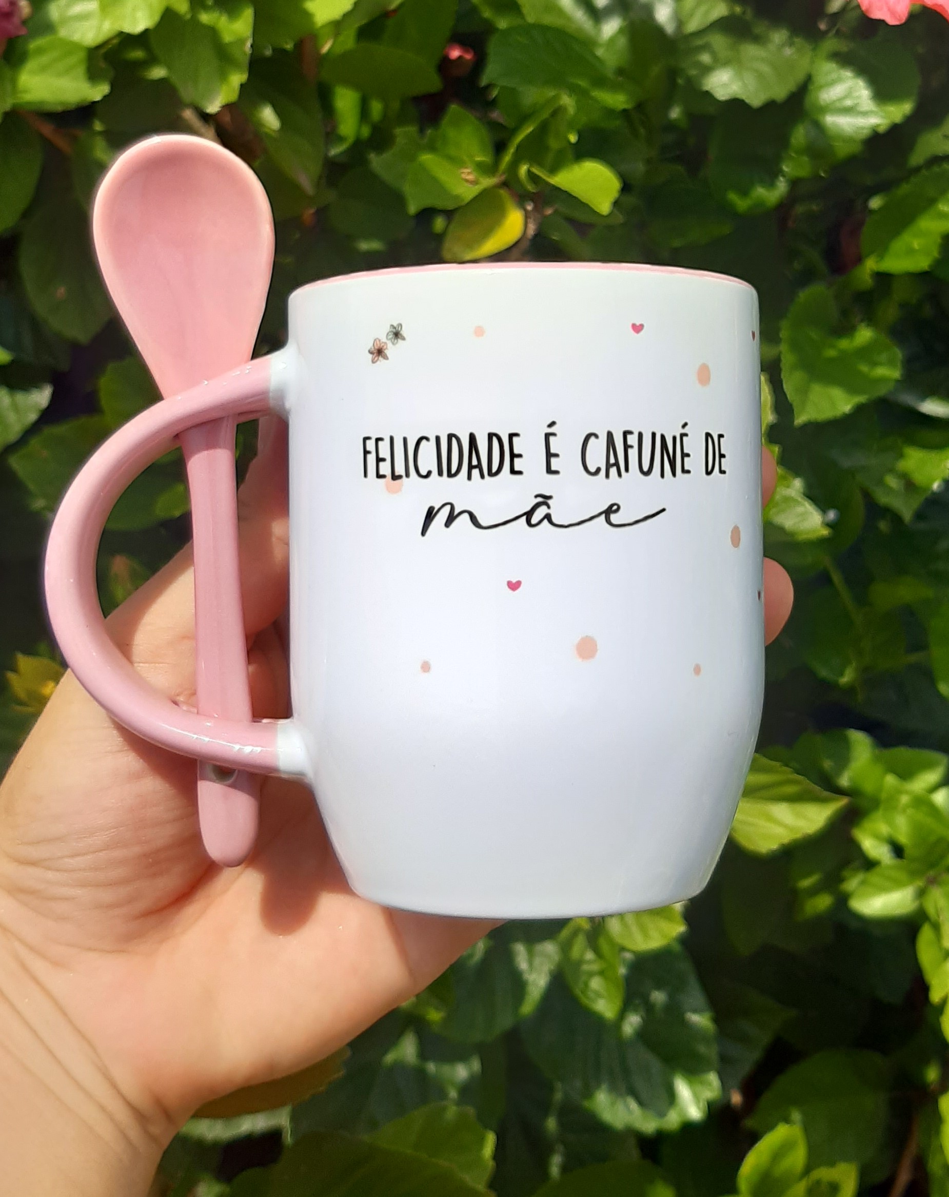 caneca com colher